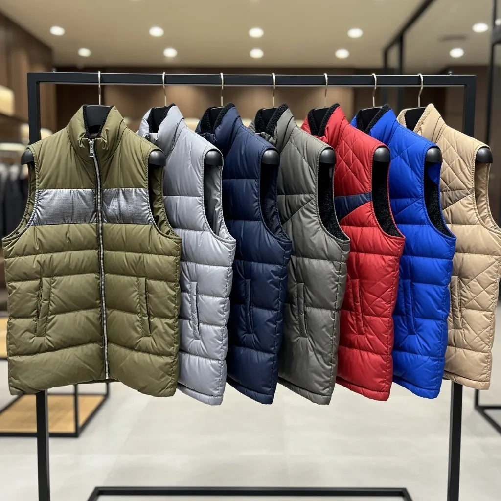 Sleeveless Puffer Jackets