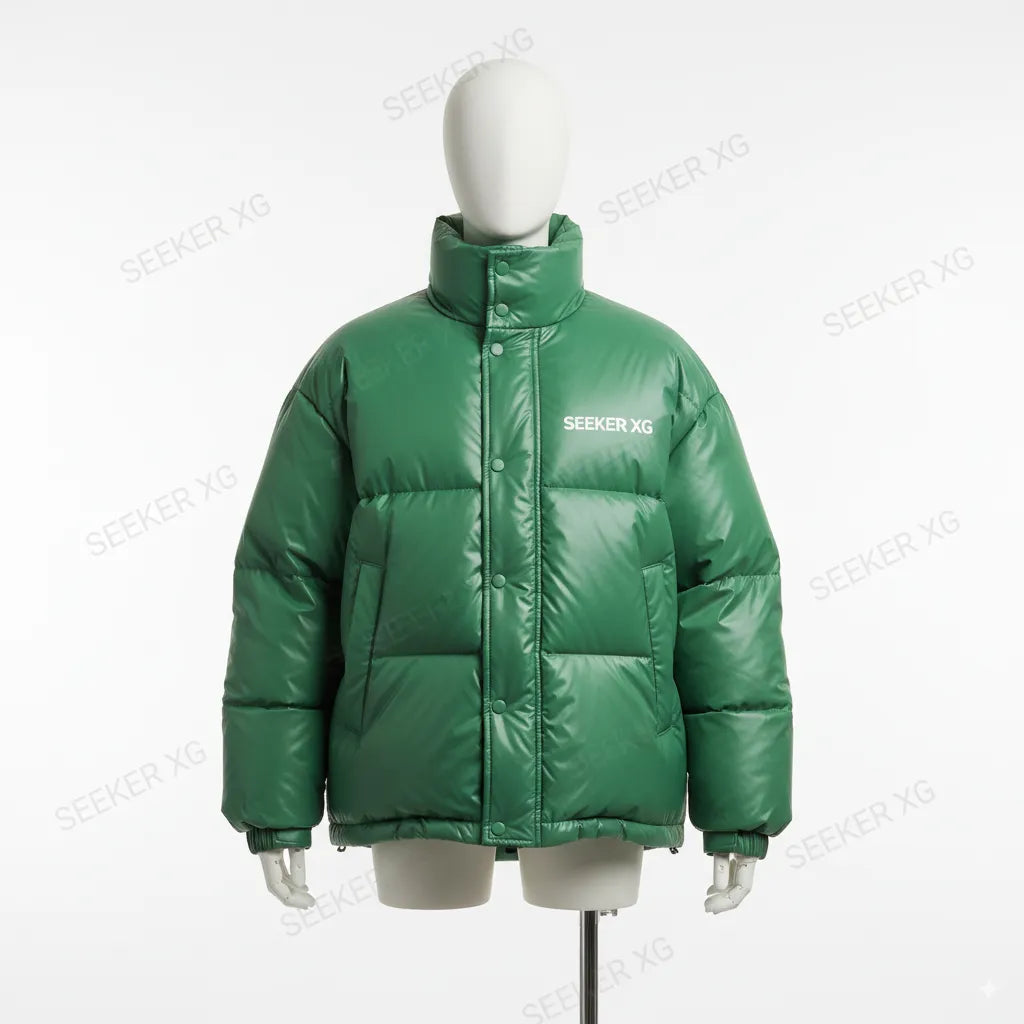 SEEKER XG Oversized Puffer Jacket – Luxury Streetwear Winter Coat | Premium Insulated Outerwear for Men & Women