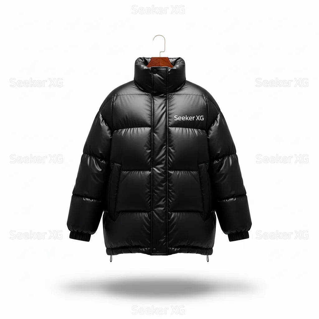 SEEKER XG Oversized Puffer Jacket – Premium Winter Streetwear | Warm, Stylish & Lightweight