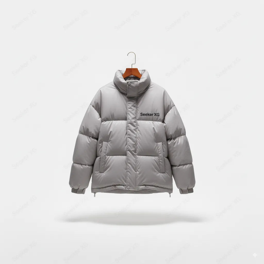 SEEKER XG Oversized Puffer Jacket – Premium Winter Streetwear | Warm, Stylish & Lightweight