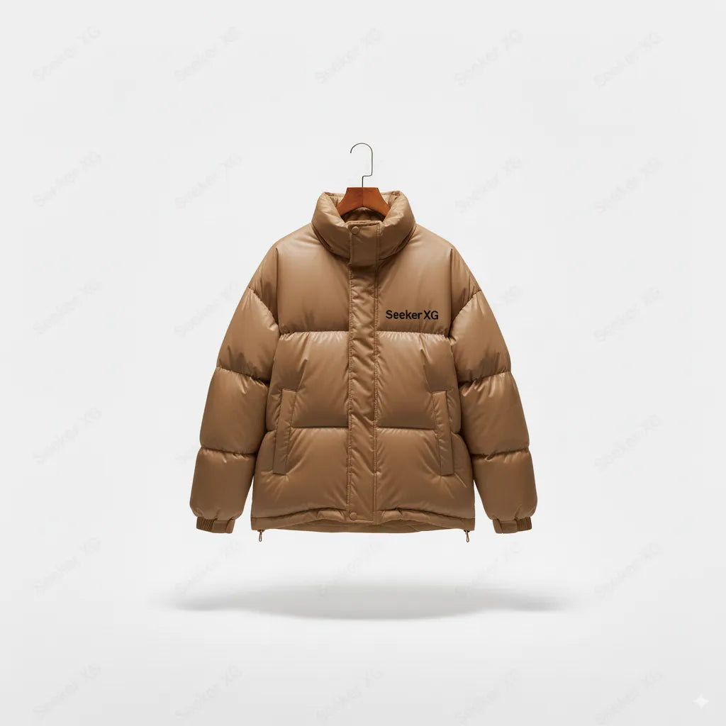 SEEKER XG Oversized Puffer Jacket – Premium Winter Streetwear | Warm, Stylish & Lightweight