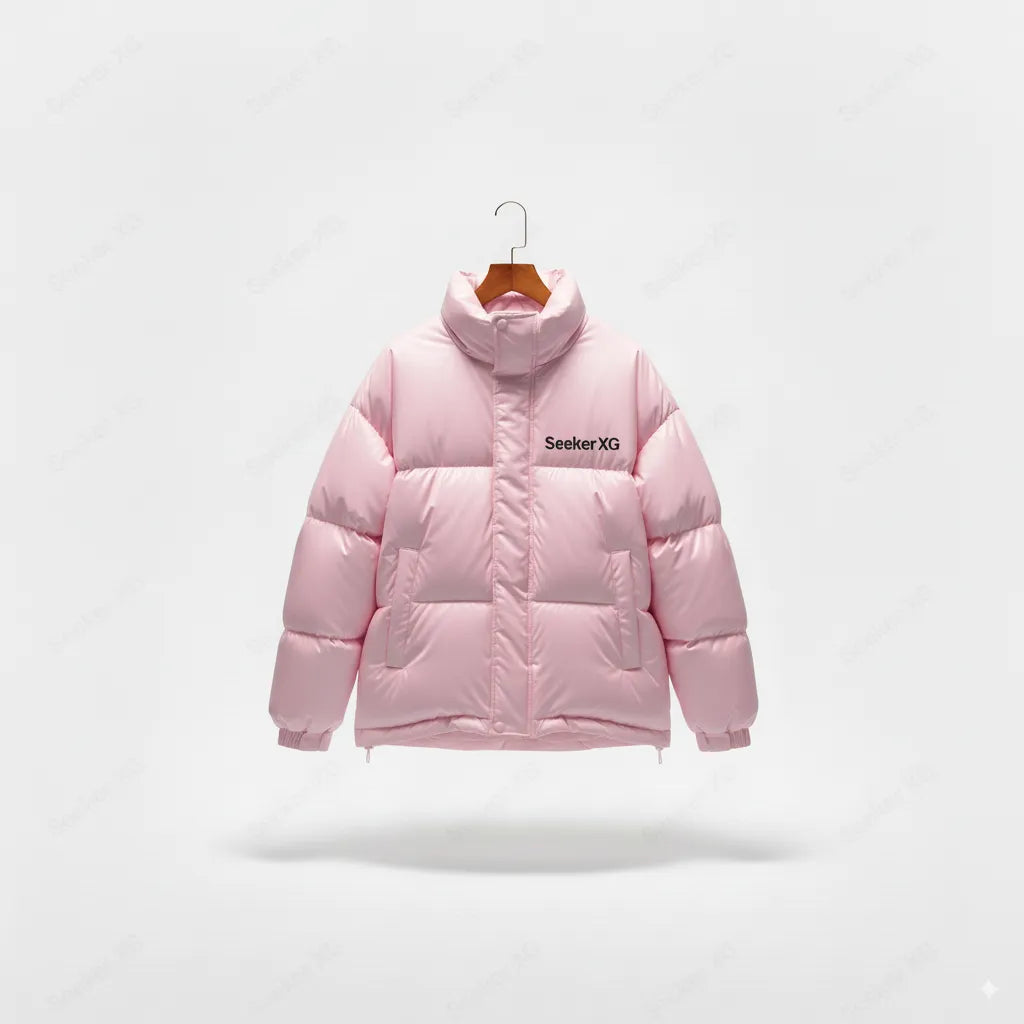 SEEKER XG Oversized Puffer Jacket – Premium Streetwear Winter Coat for Men & Women