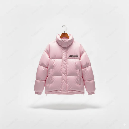 SEEKER XG Oversized Puffer Jacket – Premium Streetwear Winter Coat for Men & Women