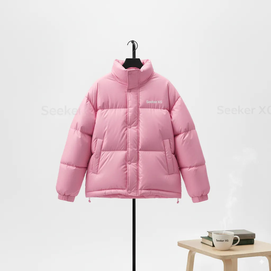 SEEKER XG Signature Oversized Puffer Jacket – Elite Streetwear Winter Armor | Luxury Insulated Outerwear for Bold Style