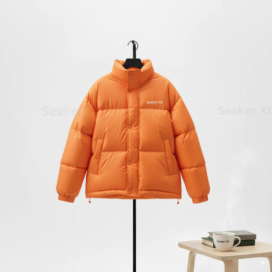 SEEKER XG Signature Oversized Puffer Jacket – Elite Streetwear Winter Armor | Luxury Insulated Outerwear for Bold Style