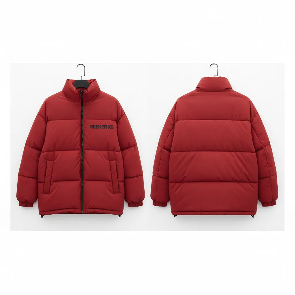 SEEKER XG Oversized Puffer Jacket – Next-Gen Streetwear Winter Coat | Premium Unisex Cold-Weather Armor