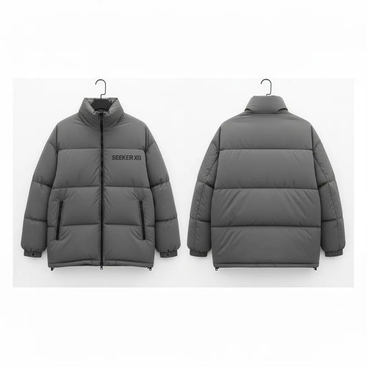 SEEKER XG Oversized Puffer Jacket – Next-Gen Streetwear Winter Coat | Premium Unisex Cold-Weather Armor