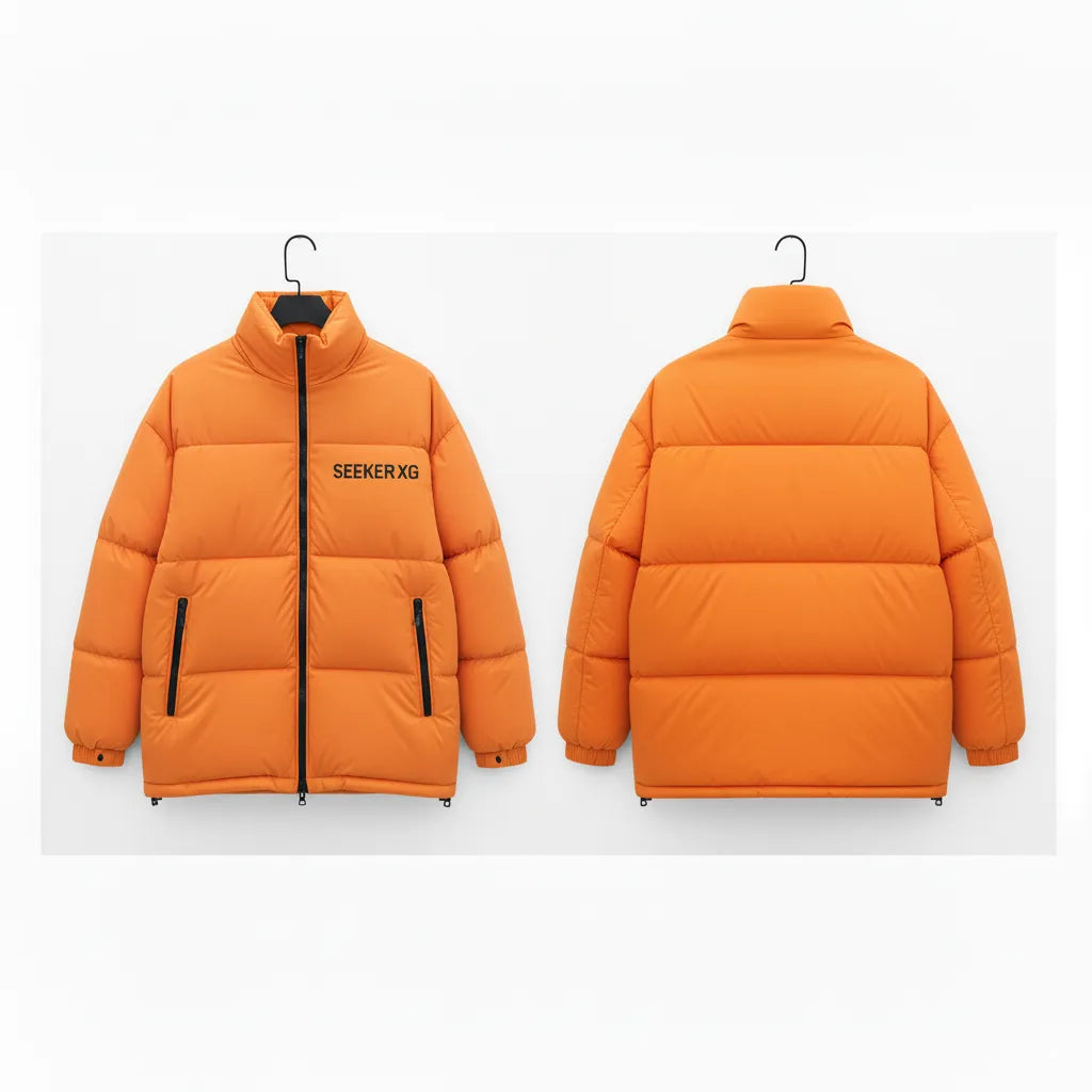 SEEKER XG Oversized Puffer Jacket – Next-Gen Streetwear Winter Coat | Premium Unisex Cold-Weather Armor