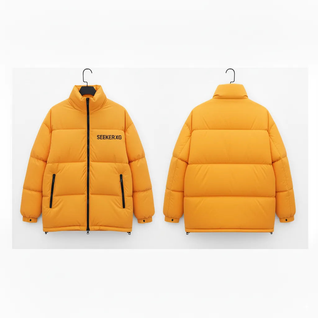 SEEKER XG Oversized Puffer Jacket – Next-Gen Streetwear Winter Coat | Premium Unisex Cold-Weather Armor