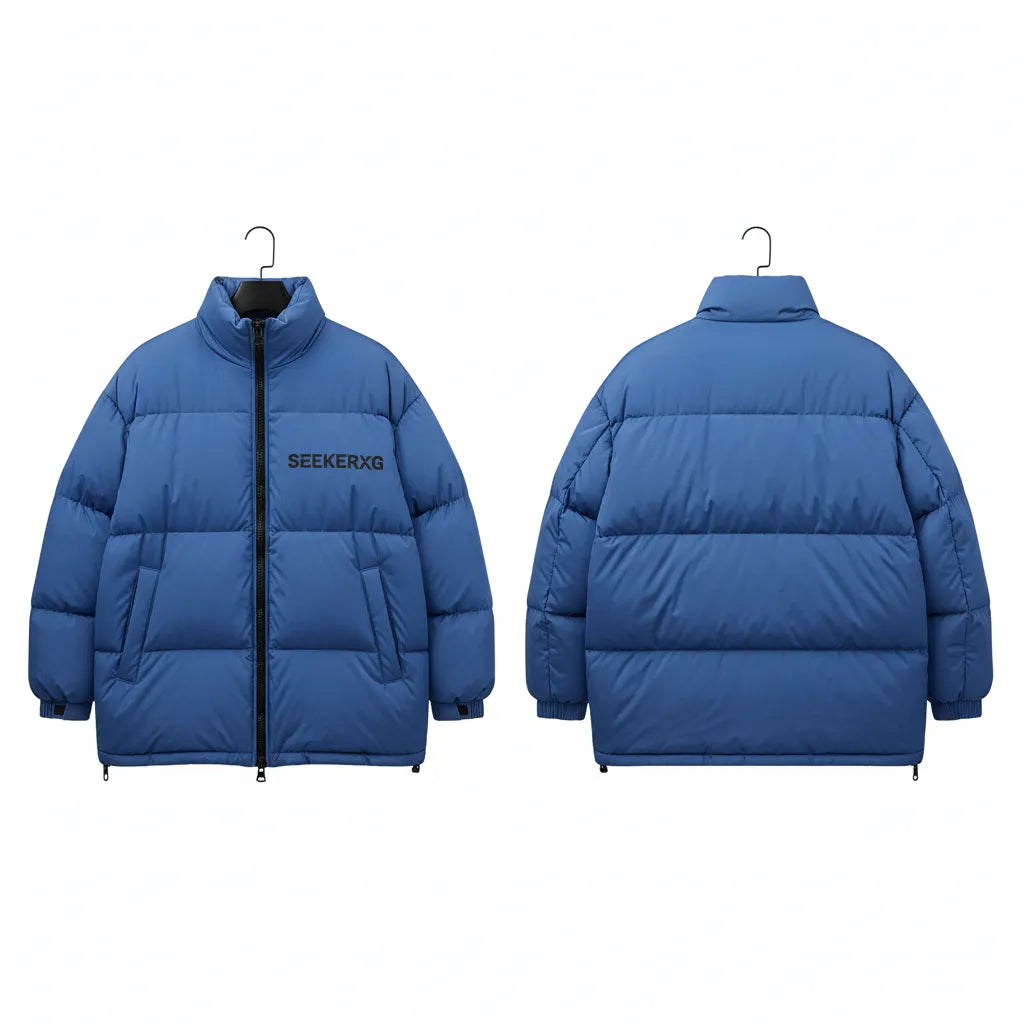 SEEKER XG Oversized Puffer Jacket – Next-Gen Streetwear Winter Coat | Premium Unisex Cold-Weather Armor