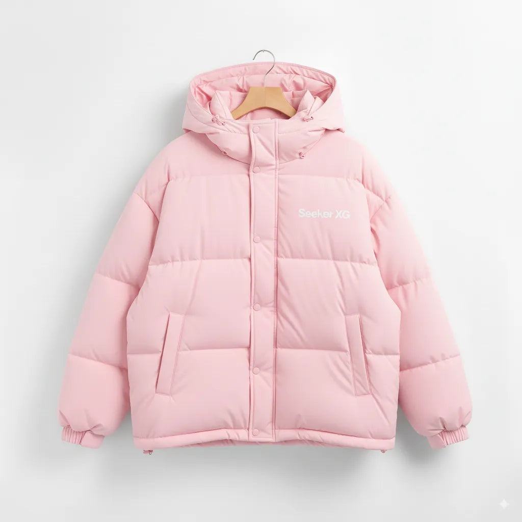 SEEKER XG Premium Oversized Puffer Jacket – Luxury Winter Streetwear Coat for Men & Women